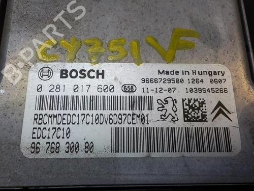 Engine control unit (ECU) PEUGEOT PARTNER Box Body/MPV 1.6 HDi 90 | BP4006624M57  - Image 5