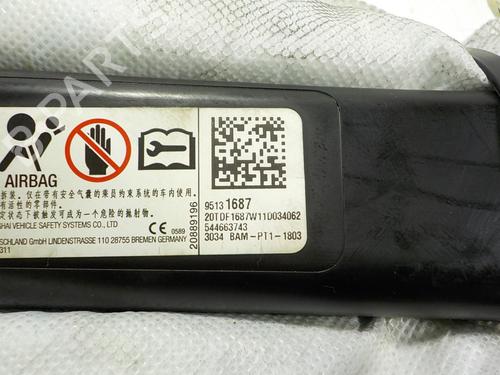 Left curtain airbag OPEL MOKKA / MOKKA X (J13) 1.7 CDTI (_76) | BP13735395C11 