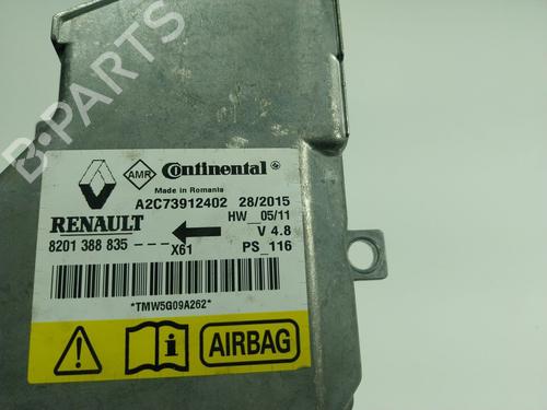 ECU airbags RENAULT KANGOO Express (FW0/1_) Z.E. (FW0Z, FW1Z) | BP16877463M53 