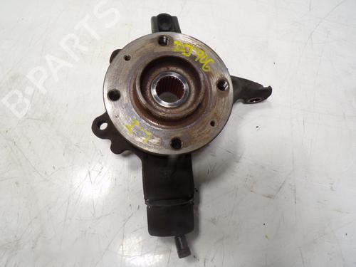 Used Left front steering knuckle PEUGEOT 308 I (4A_, 4C_) 1.6 HDi (92 hp) 11189887