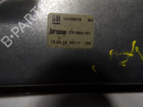 Rear right window mechanism OPEL ASTRA K (B16)  | BP10494442C25 