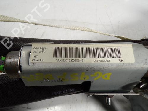 Right curtain airbag NISSAN QASHQAI I (J10, NJ10) 1.6 dCi | BP8630134C12 