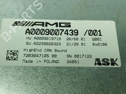 Electronic module MERCEDES-BENZ AMG GT Roadster (R190)  | BP26203912M83 
