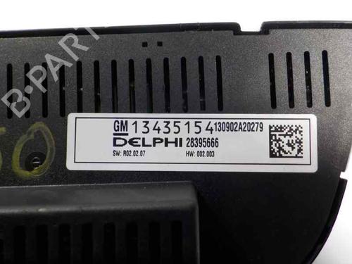 Climate control OPEL ASTRA J (P10) 1.7 CDTI (68) | BP6240964I5 - Image 3