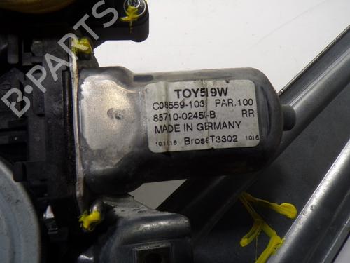 Rear left window mechanism TOYOTA AURIS Estate (_E18_) 1.8 Hybrid (ZWE186_, ZWE186R, ZWE186H) | BP13897187C24
