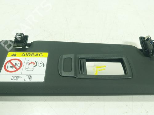 Used Right sun visor Right sun visor BMW X3 (G01, F97, G08) xDrive 30 e Plug-in-Hybrid (292 hp) 33334503 33334503