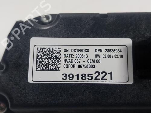 Commande Chauffage OPEL CORSA F (P2JO) 1.2 (68) | BP23973066I5 