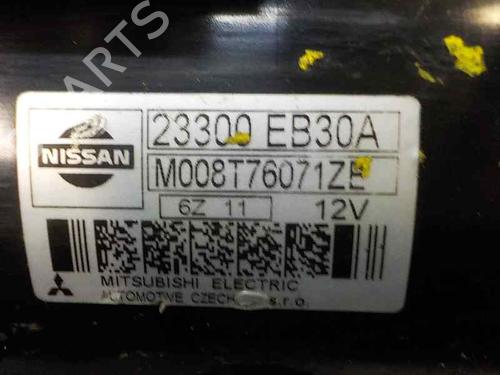 Starter NISSAN NAVARA NP300 (D40) | BP3867000M8
