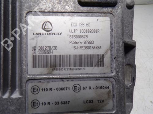 Engine control unit (ECU) RENAULT CLIO IV (BH_)  | BP15226731M57 