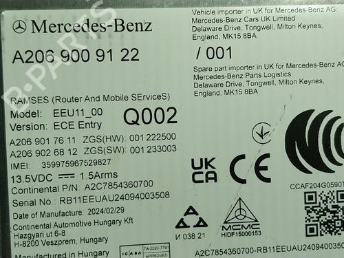 Electronic module MERCEDES-BENZ SL (R232) 55 AMG 4-matic+ (232.480) | BP26203656M83 - Image 3