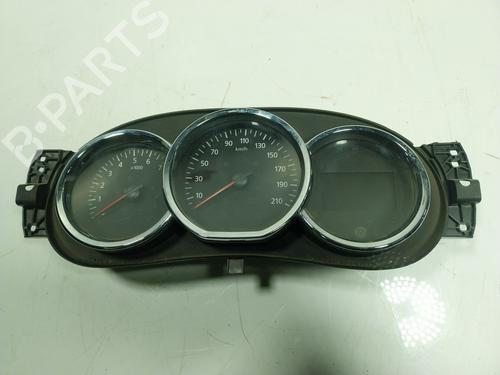 Used Instrument cluster DACIA SANDERO II 1.5 dCi 75 / Blue dCi 75 (B8JW, B8M4, B8AH, B8M7, B8M6) (75 hp) 16551637