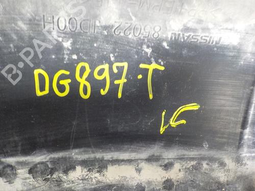 Rear bumper NISSAN QASHQAI I (J10, NJ10)  | BP9084079C8 