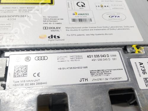 Electronic module AUDI A6 C7 (4G2, 4GC) 2.0 TDI quattro | BP34648499M83 - Image 4