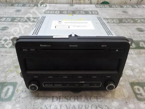 Used Radio SKODA FABIA II (542) 1.2 (60 hp) 3863300
