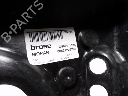 Front right window mechanism FIAT 500X (334_) 1.6 (334AXE1A) | BP15258241C23 