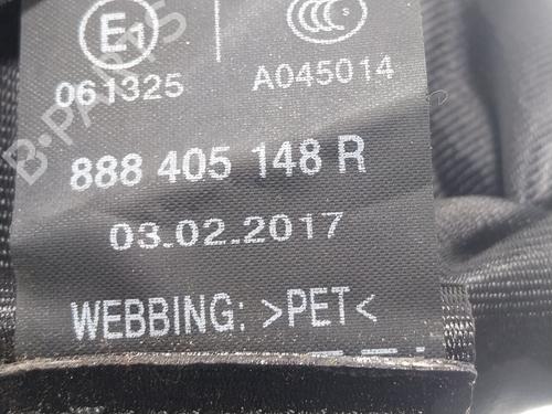 Rear right seatbelt RENAULT CAPTUR I (J5_, H5_) 1.2 TCe 120 | BP17384942I28 