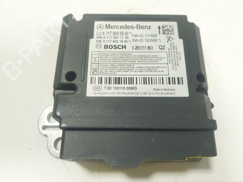 Used ECU airbags MERCEDES-BENZ CLA Coupe (C117) CLA 250 (117.344) (211 hp) 23085845