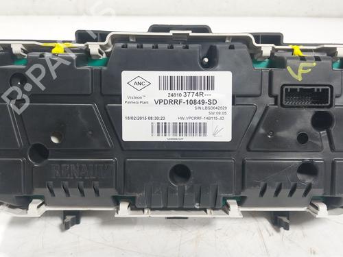 Instrument cluster RENAULT TRAFIC III Van (FG_) 1.6 dCi 115 (FGMD) | BP36503900C47 - Image 2