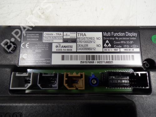 Multifunctionele display RENAULT ZOE (BFM_) ZOE | BP9053207C48 