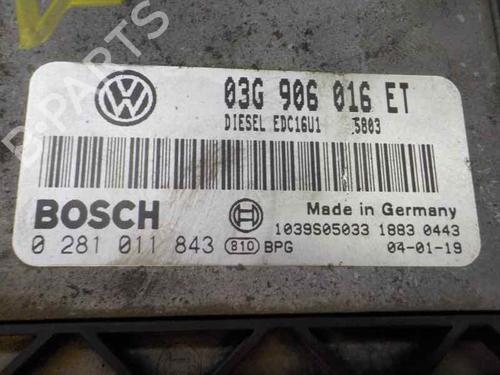 Engine control unit (ECU) VW GOLF V (1K1) 2.0 TDI 16V | BP6104688M57 - Image 2
