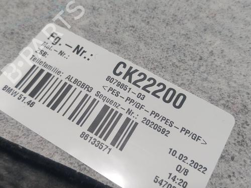 Rear parcel shelf BMW 8 Coupe (G15, F92) 840 i xDrive | BP24453655C85 - Image 6