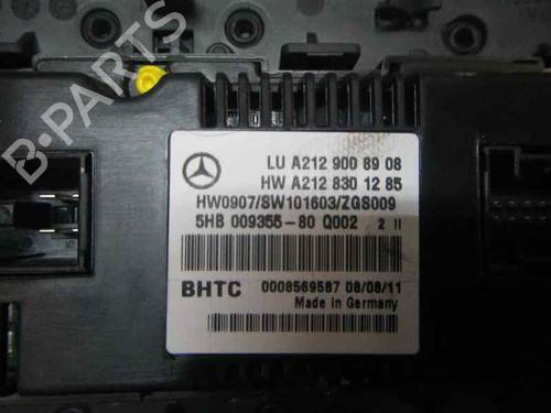 Climate control MERCEDES-BENZ E-CLASS (W212)  | BP3862193I5 