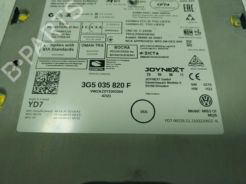 Elektronisk modul VW T-ROC (A11, D11)  | BP16363775M83 