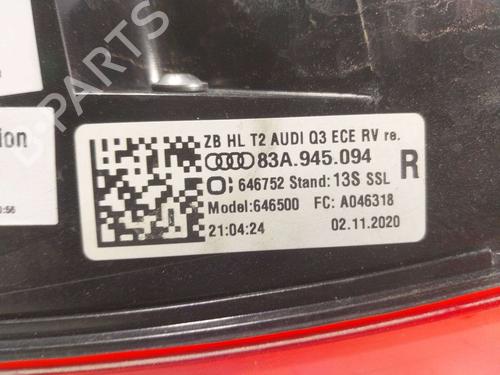 Right tailgate light AUDI Q3 (F3B) 45 TFSI e | BP39231541C80 - Image 4