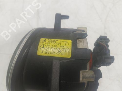 Left front fog light MERCEDES-BENZ C-CLASS (W204) C 220 CDI (204.008) | BP16549633C30 