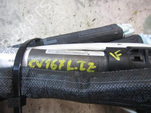Left curtain airbag CITROËN C4 Grand Picasso I (UA_)  | BP3833001C11 
