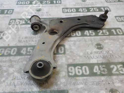 Used Right front suspension arm OPEL CORSA D (S07) 1.3 CDTI (L08, L68) (75 hp) 3859866