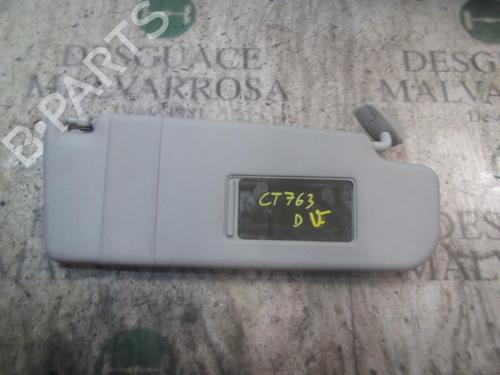 Used Right sun visor SKODA OCTAVIA II (1Z3) 1.9 TDI (105 hp) 3831794