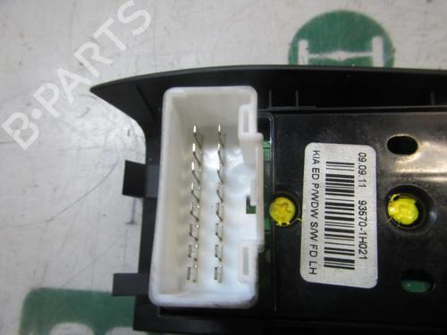 Left front window switch KIA PRO CEE'D (ED) | BP4002819I27 - Image 2