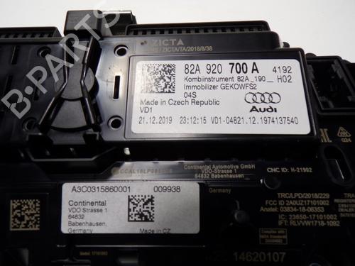 Instrument cluster AUDI A1 Sportback (GBA)  | BP12979789C47 