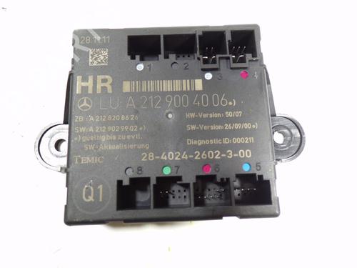 Used Electronic module Electronic module MERCEDES-BENZ E-CLASS (W212) E 220 CDI / BlueTEC (212.001, 212.002) (170 hp) 7100043 7100043
