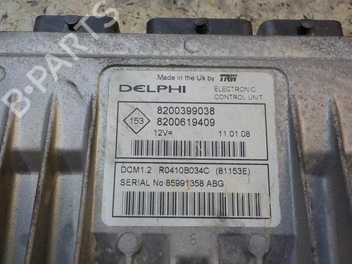 Engine control unit (ECU) RENAULT CLIO III (BR0/1, CR0/1)  | BP3849698M57 