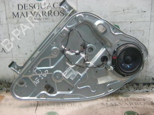 Rudehejsemekanisme venstre bagtil FORD FOCUS II (DA_, HCP, DP) [2004-2013]  3739837