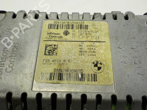 Display monitor BMW X3 (F25) sDrive 18 d | BP11509551C48 
