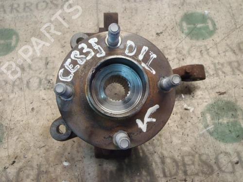 Used Left front steering knuckle Left front steering knuckle FORD FIESTA VI (CB1, CCN) 1.4 TDCi (70 hp) 3814774 3814774