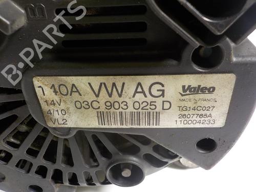 Alternator SKODA OCTAVIA II (1Z3) 1.4 TSI | BP11256341M7 