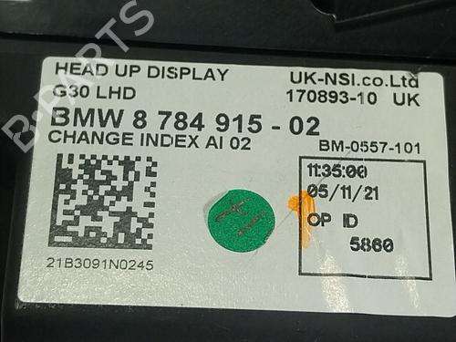 Instrument cluster BMW 5 (G30, F90)  | BP24842761C47 