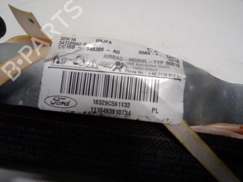 Right curtain airbag FORD FIESTA VI (CB1, CCN)  | BP11192793C12 