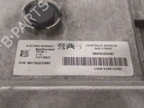 Engine control unit (ECU) CITROËN C4 III (BA_, BB_, BC_) 1.2 PureTech 130 (BAHNSA, BAHNSB) | BP39402291M57 - Image 3