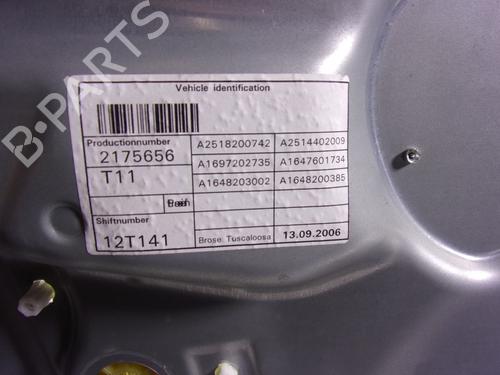 Front left window mechanism MERCEDES-BENZ GL-CLASS (X164) GL 320 CDI 4-matic (164.822) | BP15513915C22 