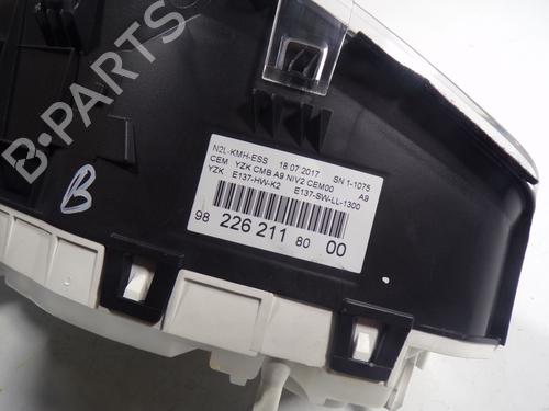 Instrument cluster PEUGEOT 208 I (CA_, CC_) 1.2 PureTech 82 | BP7698889C47 