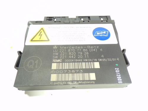 Elektronische module MERCEDES-BENZ S-CLASS (W221, V221) S 320 CDI (211 hp) 8416248
