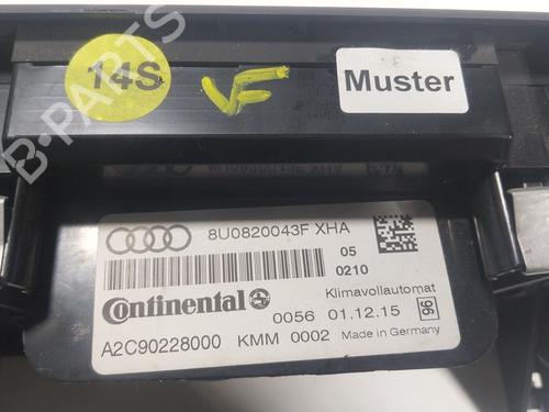 Climate control AUDI Q3 (8UB, 8UG)  | BP25129336I5 