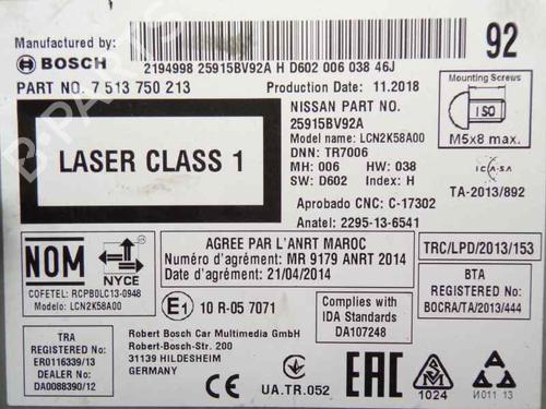 Electronic module NISSAN JUKE (F15)  | BP6677358M83 