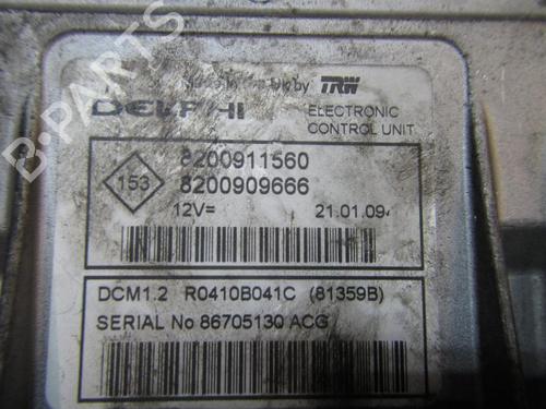 Engine control unit (ECU) RENAULT CLIO III (BR0/1, CR0/1)  | BP3841252M57 