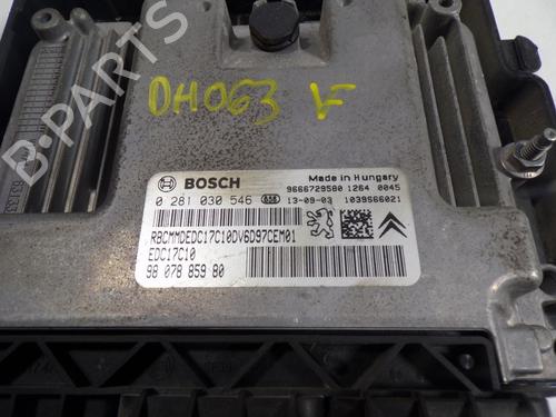 Engine control unit (ECU) PEUGEOT 2008 I (CU_) 1.6 HDi | BP7818802M57 